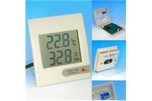 WS302A przetwornik temperatury i wilgotności z wyświetlaczem LCD.