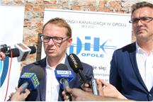 Na zdjęciu prezes WiK w Opolu Ireneusz Jaki Na zdjęciu prezes WiK w Opolu Ireneusz Jaki
