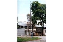 Lekki, przenośny maszt kompozytowy typ BMO - 001