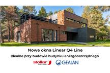 Okna Linear Q4 Line - idealny wybór przy budowie budynku energooszczędnego