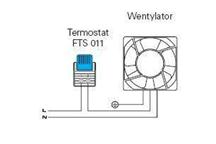 Termostat z ustawioną temperaturą działania FTS 011