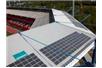 System solarny na dachu stadionu w Norymberdze