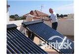 Solar keymark solar collector with heat pipe Solar keymark solar collector with heat pipe