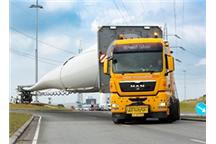 Transport łopat i olbrzymiej gondoli