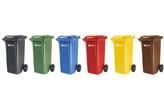 Pojemniki na odpady bytowe, do segregacji MGB 120L ( różne kolory )