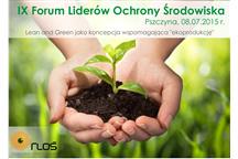 IX Forum Liderów Ochrony Środowiska