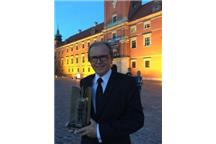 Nagrodę odebrał prezes PWiK Józef Król Nagrodę odebrał prezes PWiK Józef Król