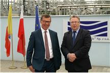 Od lewej: Henryk Milcarz i prokurent spółki Władysław Karol Jacewicz Od lewej: Henryk Milcarz i prokurent spółki Władysław Karol Jacewicz