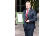 Nagrodę odebrał dyrektor ds. ekonomicznych spółki Władysław Karol Jacewicz Nagrodę odebrał dyrektor ds. ekonomicznych spółki Władysław Karol Jacewicz