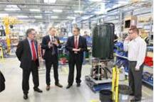 Premier Waldemar Pawlak odwiedził Danfoss w ramach spotkania z przedsiębiorcami Premier Waldemar Pawlak odwiedził Danfoss w ramach spotkania z przedsiębiorcami