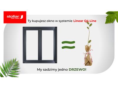Gealan Linear Q4 Line Sadzenie drzew